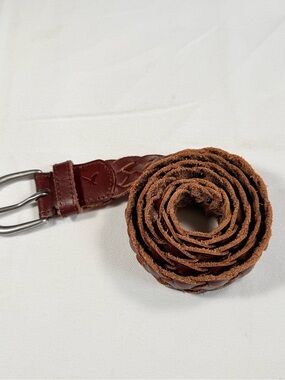 American Eagle Outfitters Braided Leather Belt